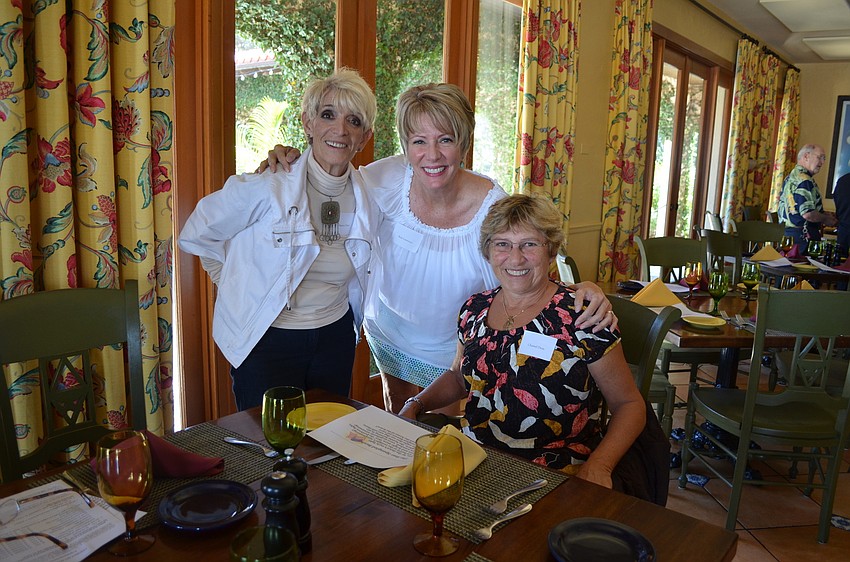 Sharon Oper, Kim Lawrence and Chantal Diem