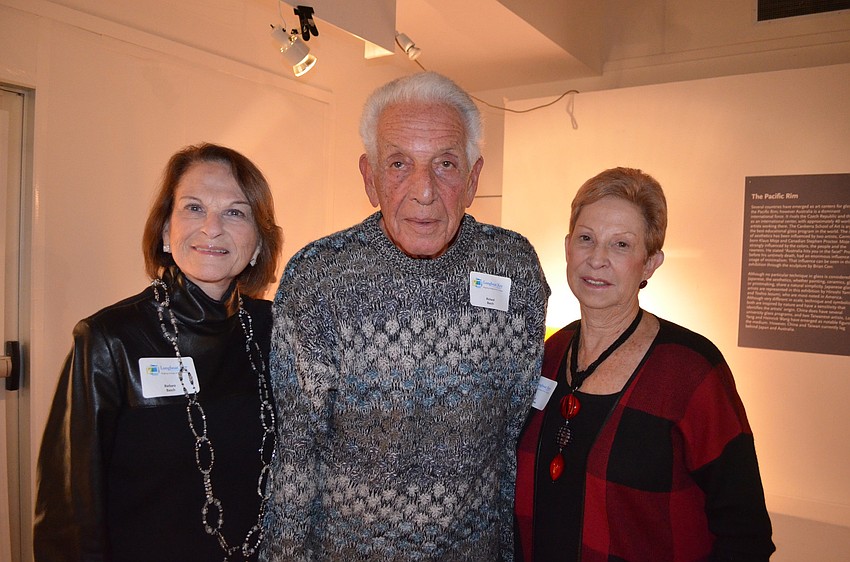 Barbara and Richard Basch with Carol Camiener