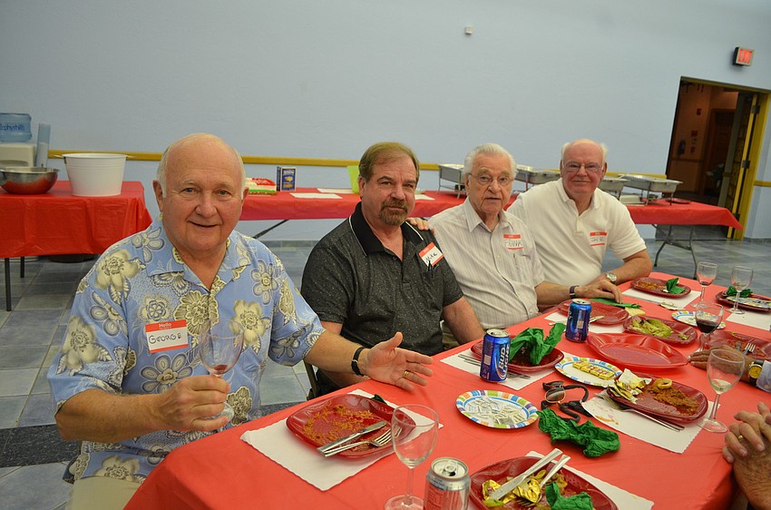 George Muller, Mike Wilson, Frank Cerullo and Joe Galligan