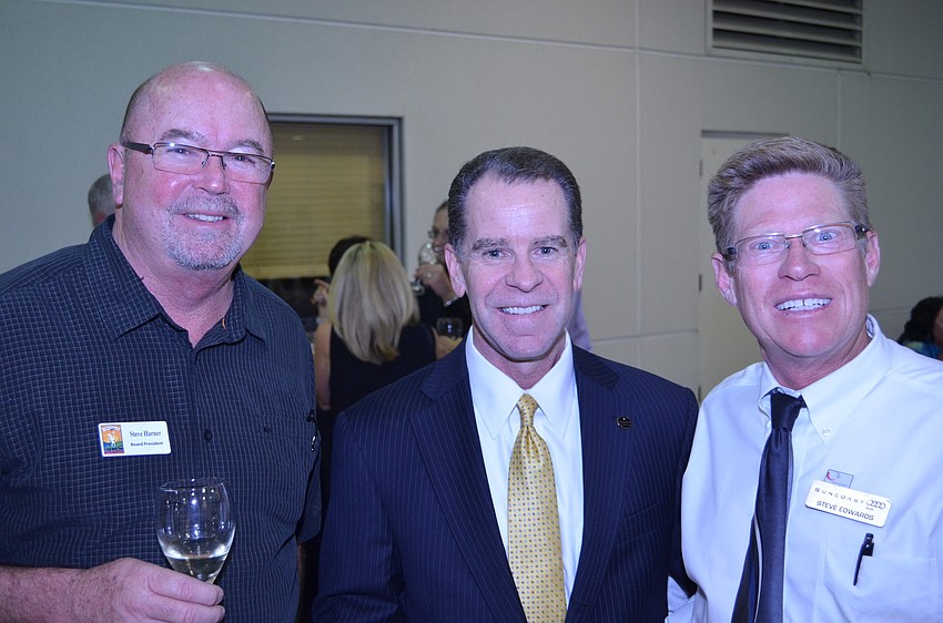 Steve Harner, Shaun Merriman and Steve Edwards