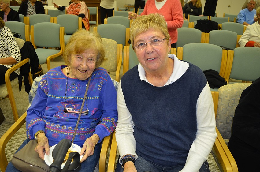 Virginia Sanders and Sarah Tate