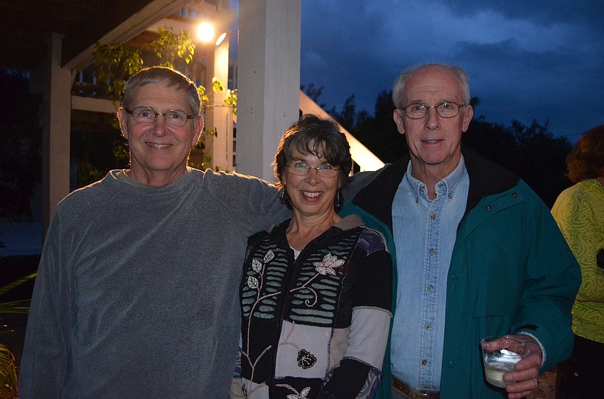 Ken and Peggy Watkins with Bus Fischer