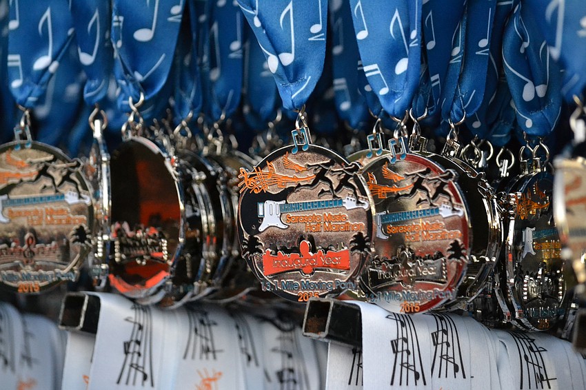 Participants received a medal to commemorate the inaugural event.