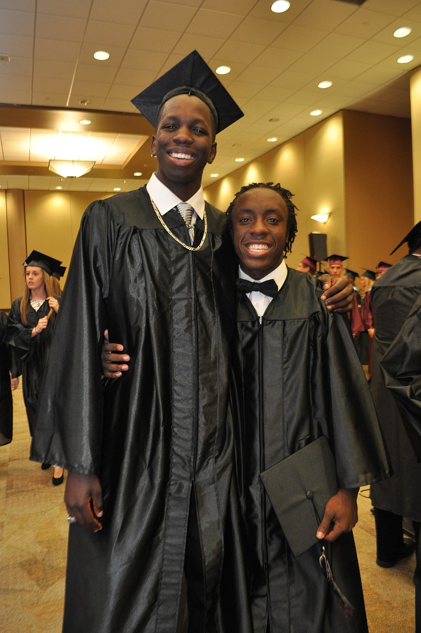 Michael Braxton with Ahmad Dunbar