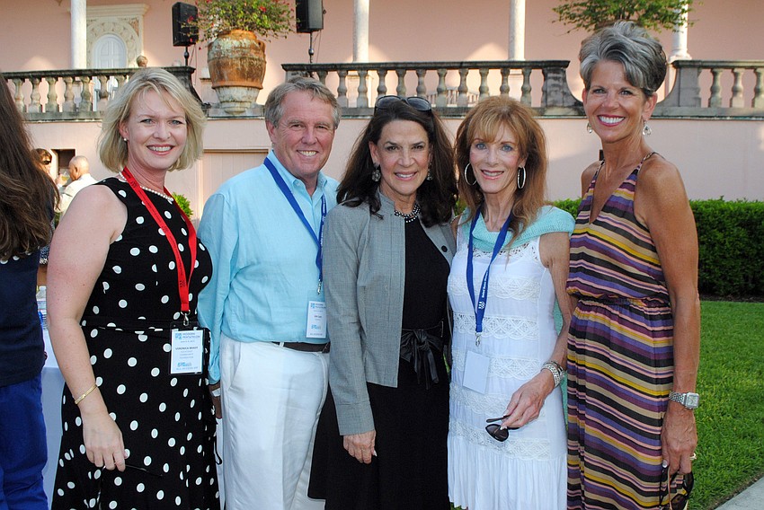 Veronica Brady, Jim Ley, Chairwoman Katherine Harris, Tamara Ley and Sally Schule