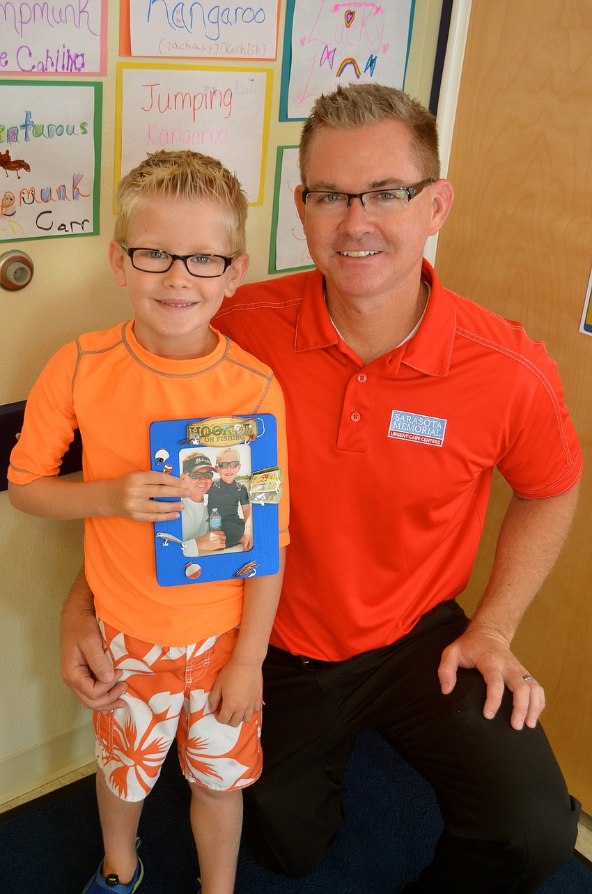 Twins â€” Brock and Frank Morgan.