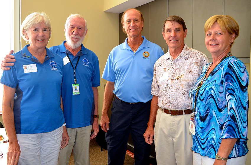 Judy Williams, Chuck Fuller, James Linkogle, Jim Larson and Desiree Companion