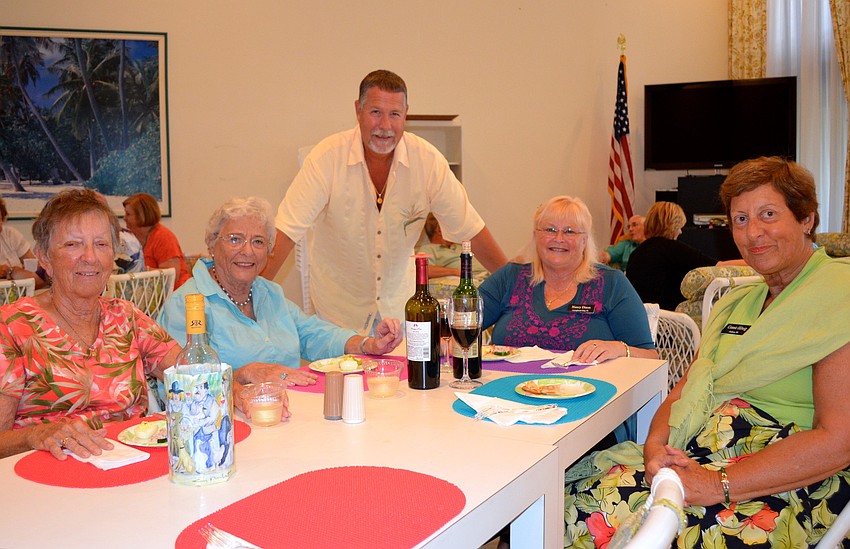 Jane Webb, Carolyn Albrecht, Bob Johnson, Nancy Dixon and Connie Hilwig