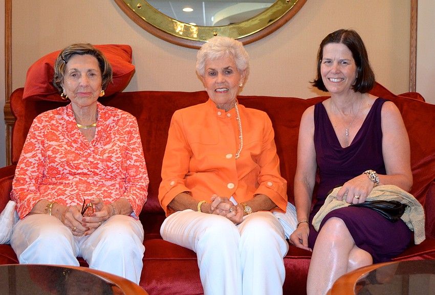 Kay Boss, Carol Pregont and Meg Monroe Zellinger