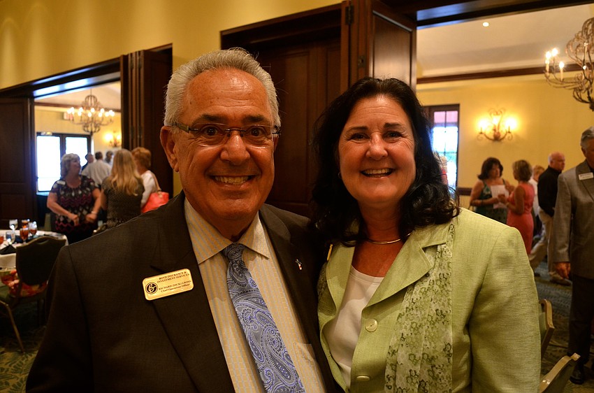 Richard Gross, of Boyd Insurance, and Terry Wells, of Synovus Bank.