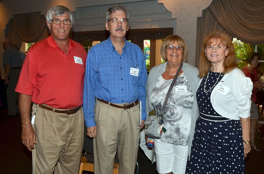 Bob Goodman, Jeff Margolis, Shelley Goodman and Ida Margolis