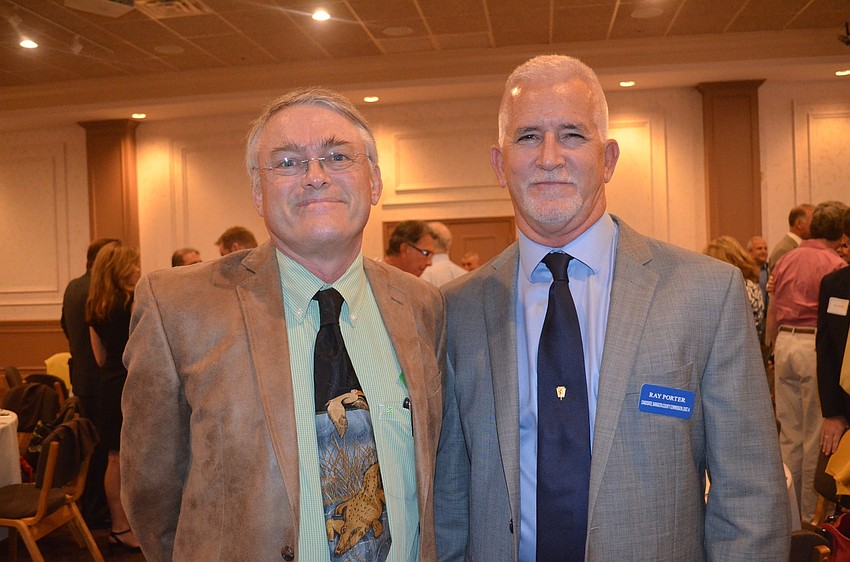 Miller with Ray Porter