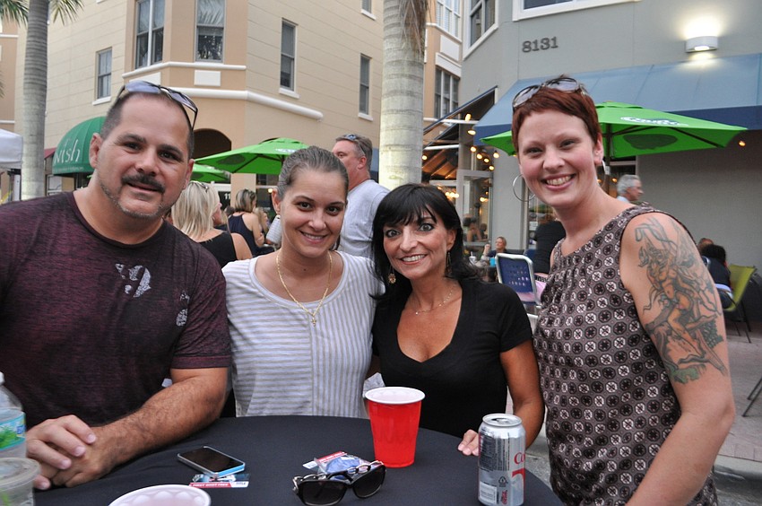Cezar Sharbono, Janette Gigliotti, Tina Sharbono and Lisa Tomlin