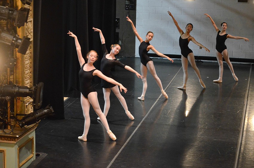 Audra Cockrell, Toni Renee Taylor, Sierra Cummings , Haruka Sakai and Dalia Bechard, Sarasota Ballet School
