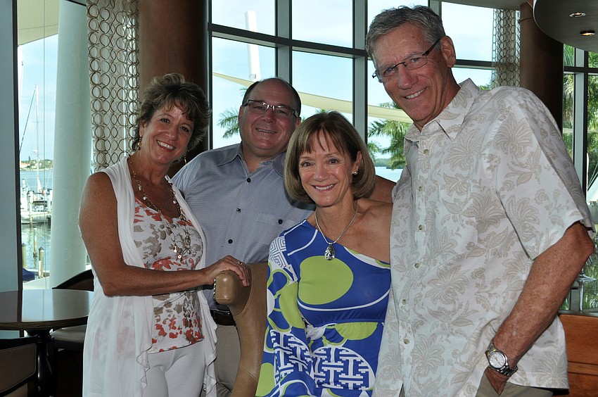 Jacquie and Larry Wier with Jennifer and Roy Yahraus