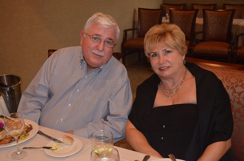 Ted and Linda Gawel dress for the occasion.