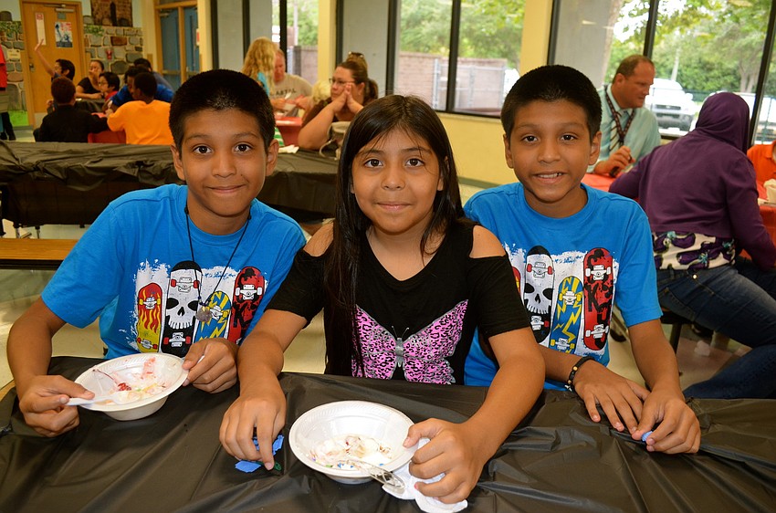 The Partida children â€” Amulek, Wendy and Ammon.