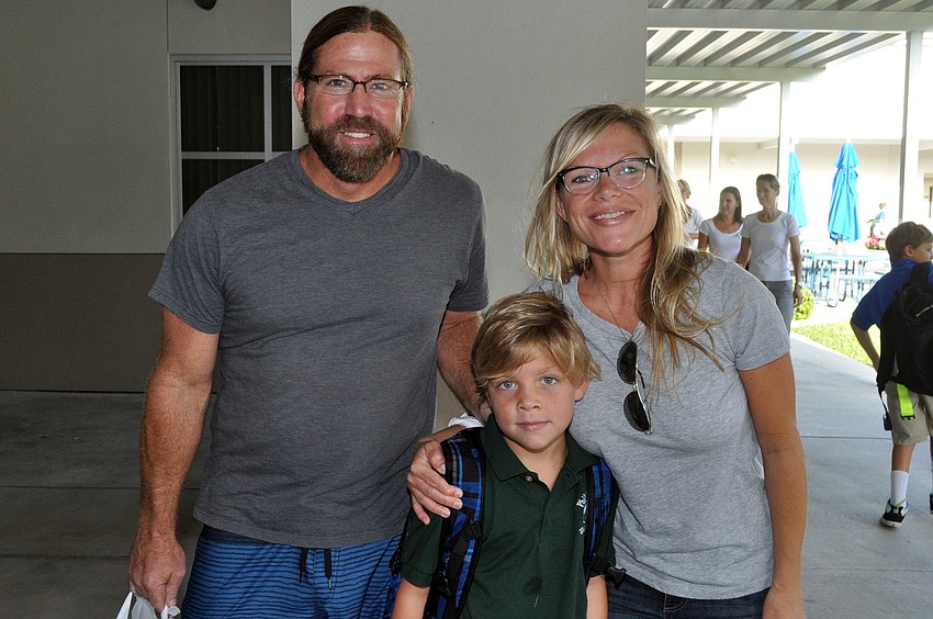 Chris, Taj and Kelly Kurvin