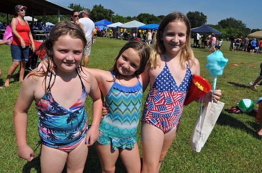 Sisters Grace, Carlie and Hailey Huber live in Lakewood Ranch.