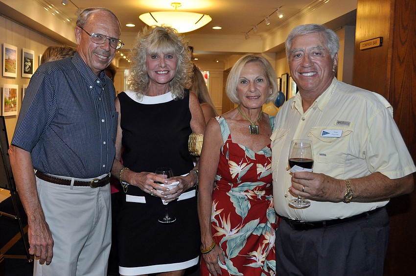 Dave Poelke, Rita August, Wendy Poelke and Tom Pinzino