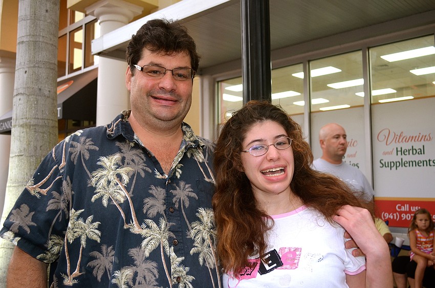 Jerry and Giana Cordero are all smiles.