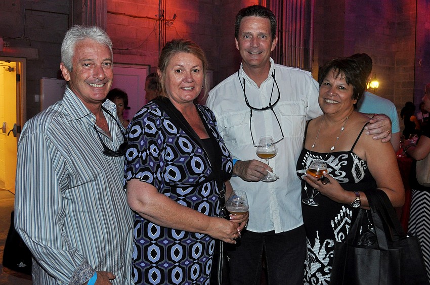 Chuck and Catherine Woosley with Kevin and Wanda Wallace