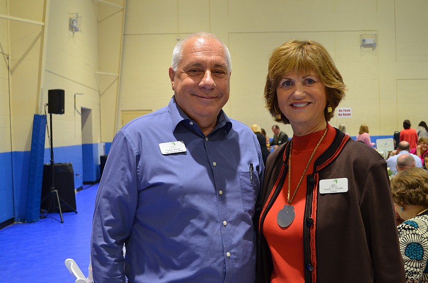 Selby Gardens CEO and President Thomas Buchter and Laurey Stryker, Selby Gardens trustee