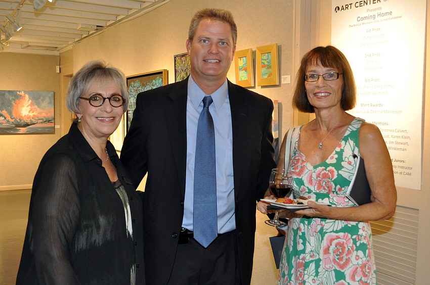 Iris Starr, Paul Hudson and Susan Gross