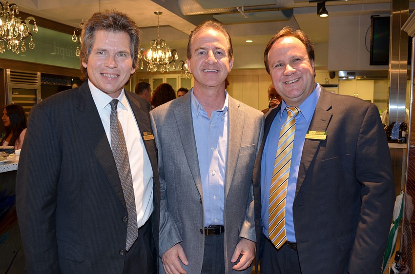 Keith Barron, Elliott Falcione and Dr. Cihan Cobanoglu