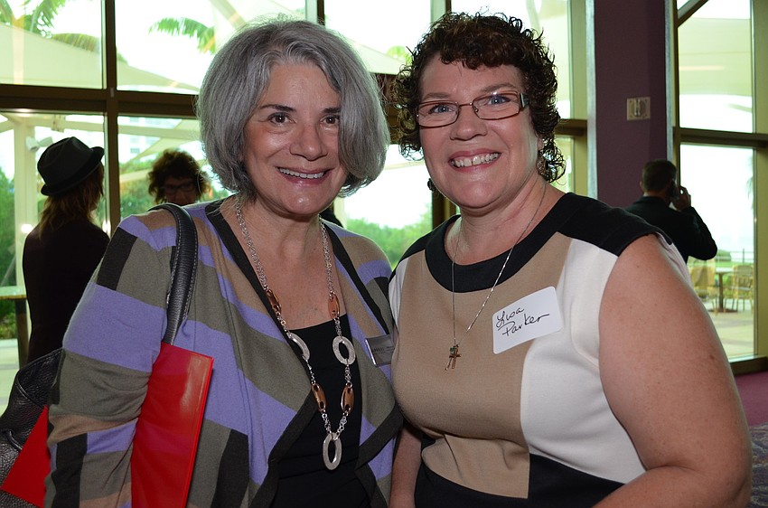 Kristine Nickel and Lisa Parker.