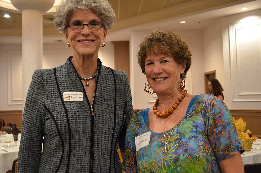 Sarah Pappas and Ann Hankinson.