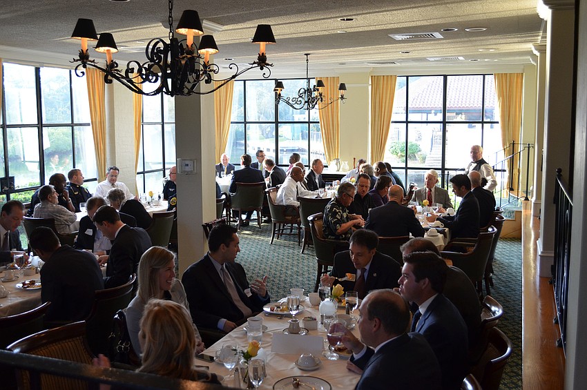 The event was held at the Field Club on Wednesday morning.