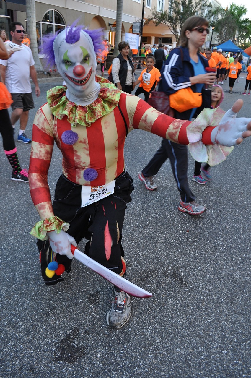 River Club's Mike Meiserâ€™s daughter, Christina, picked out his costume.