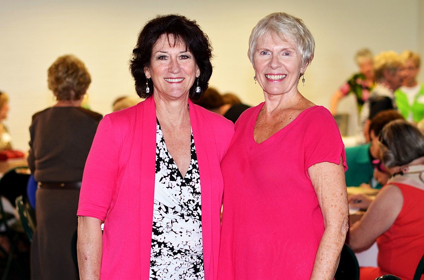 Co-Chair Roberta Georgiou and Sharon Faney