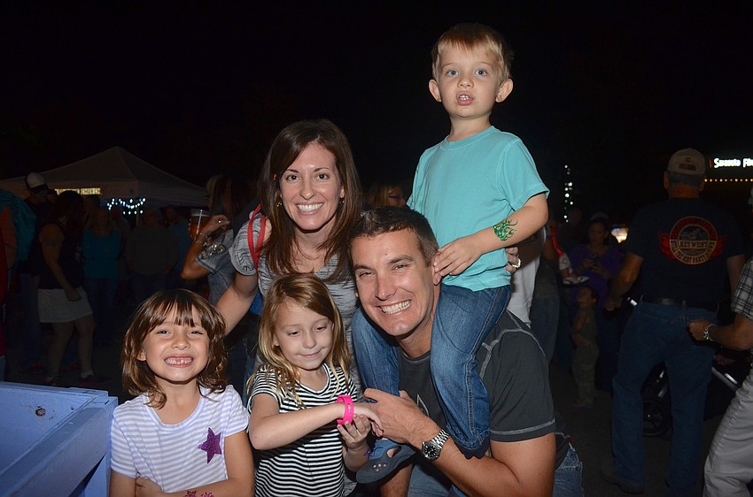 The Gursk family â€” Reese, Ryann, Rebecca, Kevin and Charlie.