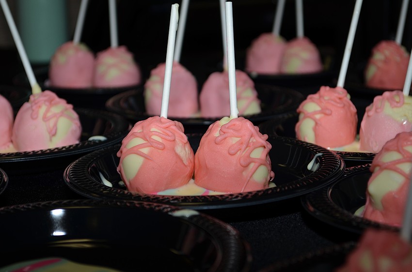 Caragiuloâ€™s was inspired by the Sarasota Ballet with Italian cheesecake lollipops made to look like ballet slippers.
