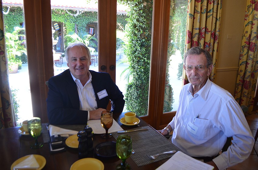 Tom Aposporos and David Brenner