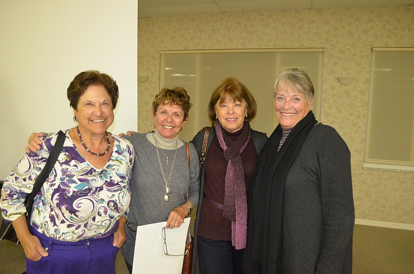 Terry Roth, Carol Peschel, Kathy Gricius and Nancy Woodley