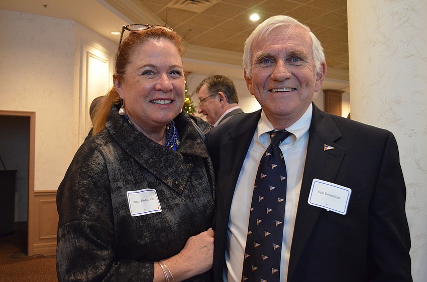 Susan Robinson and Bob Donnellan.