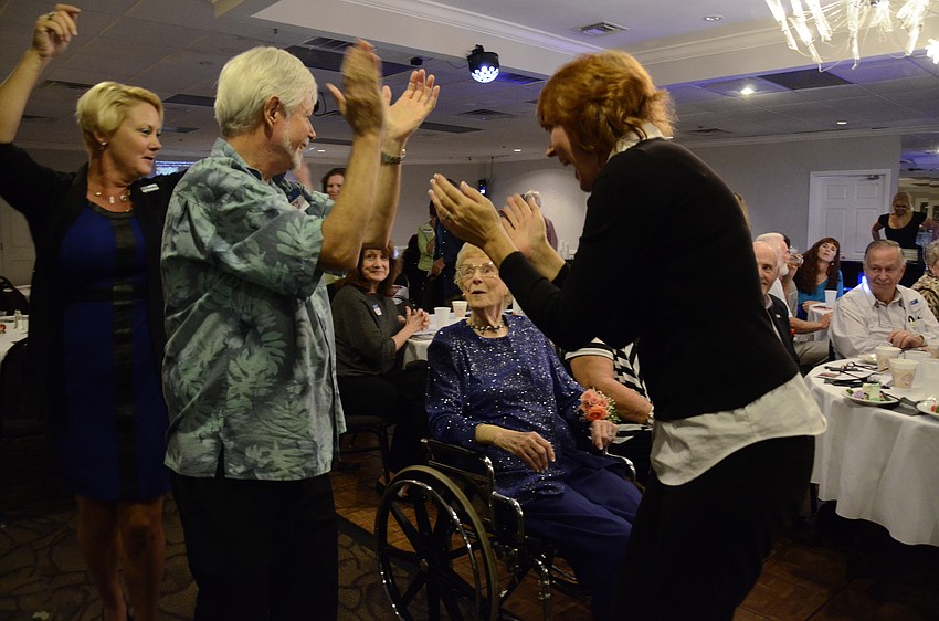 Martin's friends danced to 