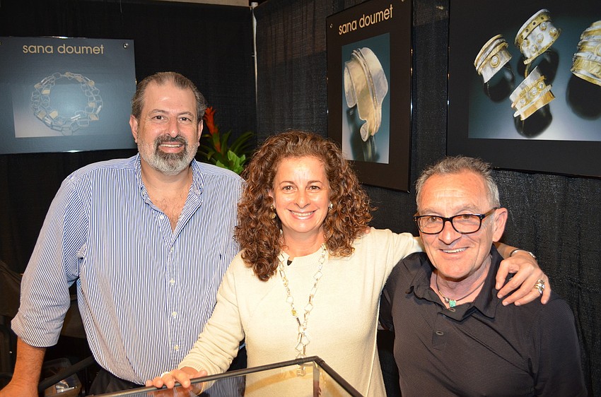 Munir Doumet, Sana Doumet and Lee Marraccini