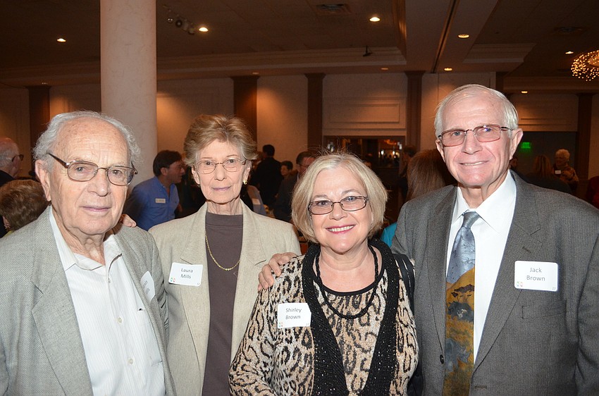 Marvin Mills, Laura Mills, Shirley Brown and Jack Brown