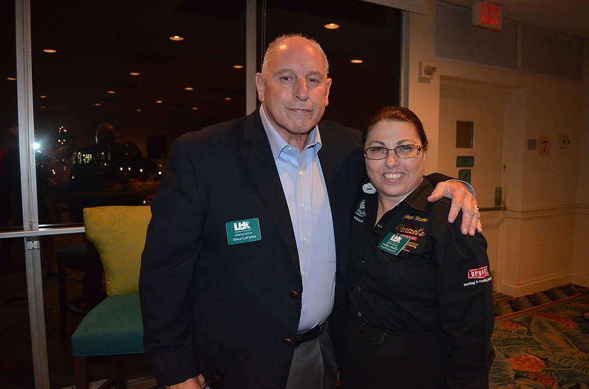 Vince LaPorta and Debbie Shaffer, of Longboat Key Club