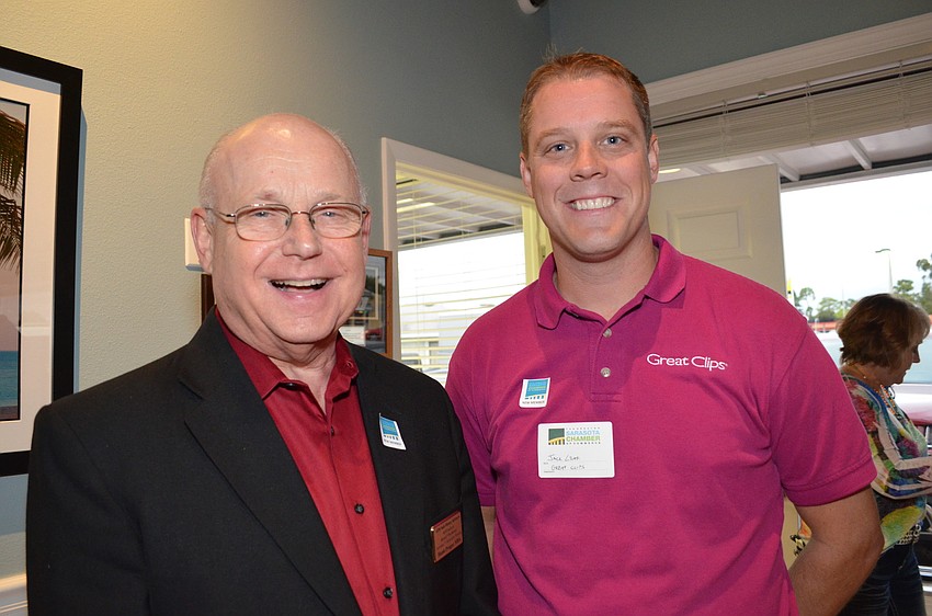 Hank Progar, Aim Safe Money Advisors and Jack Leaf, Great Clips.