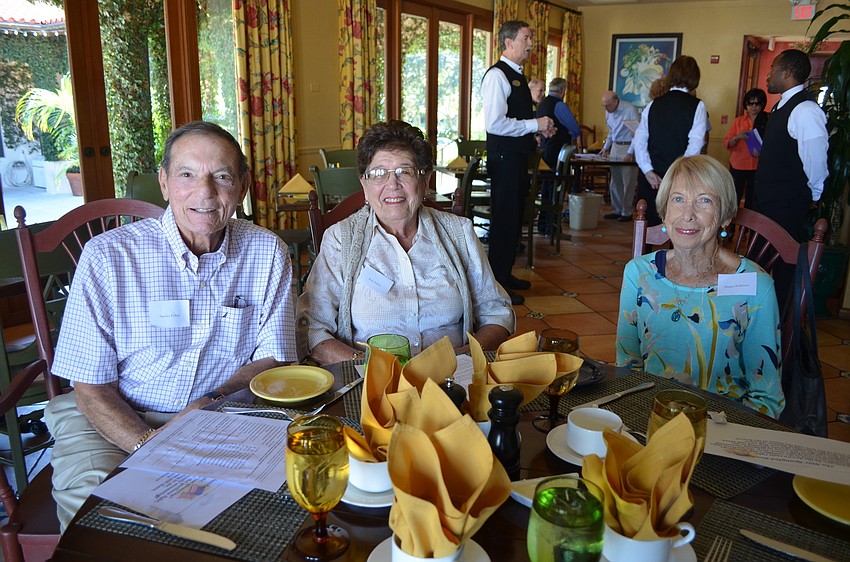 Stanley and Betty Pelletz with Margot Robinson