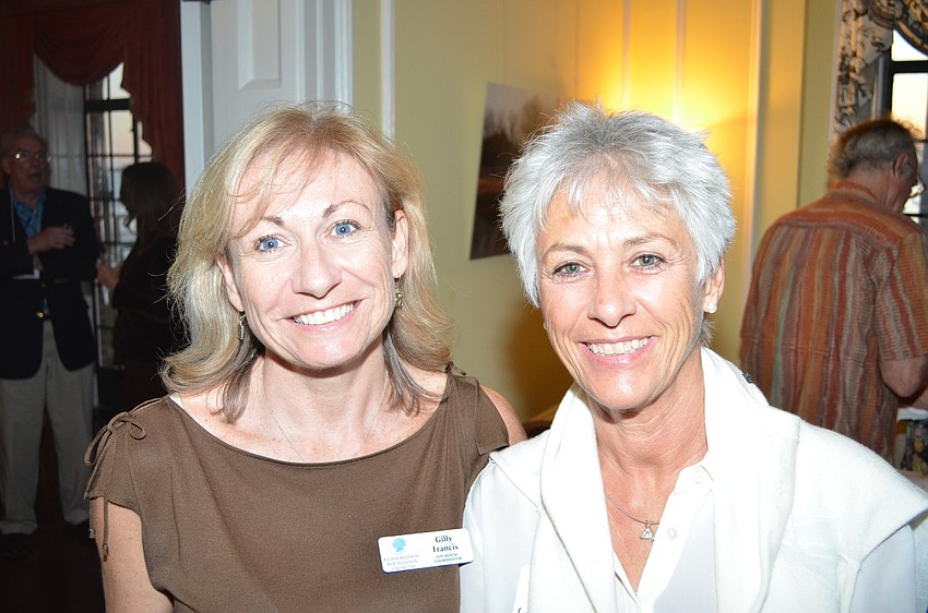 Gilly Francis and Jacobina Trump