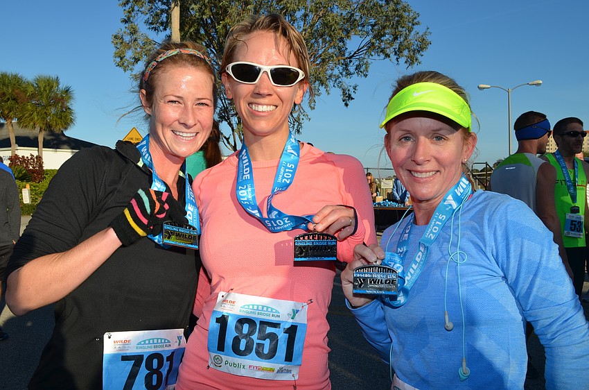 Brecca Crawford, Corey Talbot and Gina Ferlise.