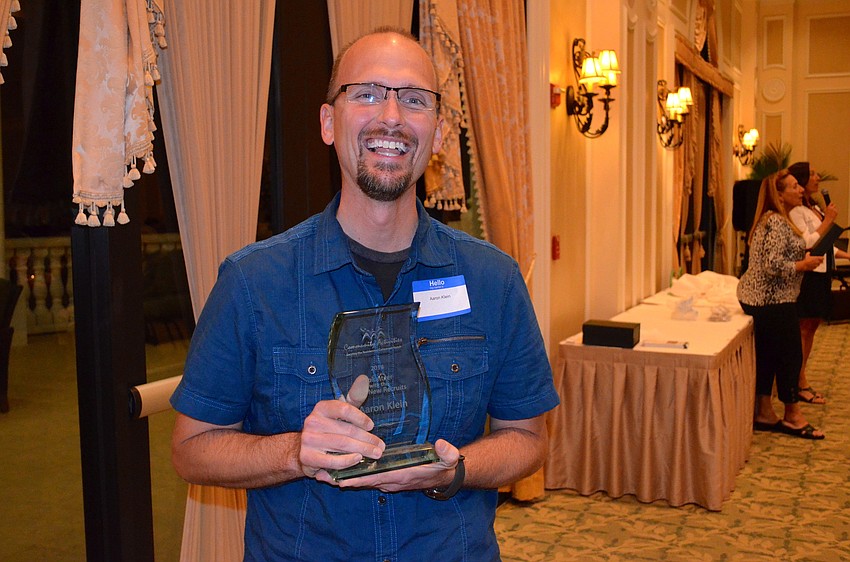 The Rev. Aaron Klein is there pastor of Current Community Church.