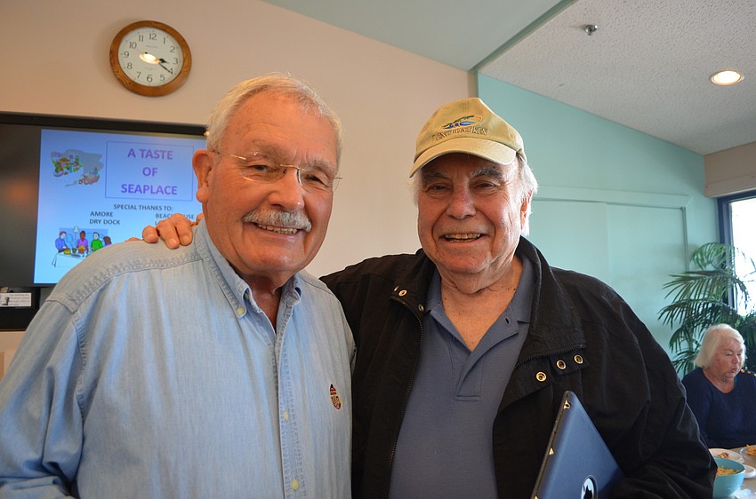 Mike Bariseau and Seymour Kroopnick