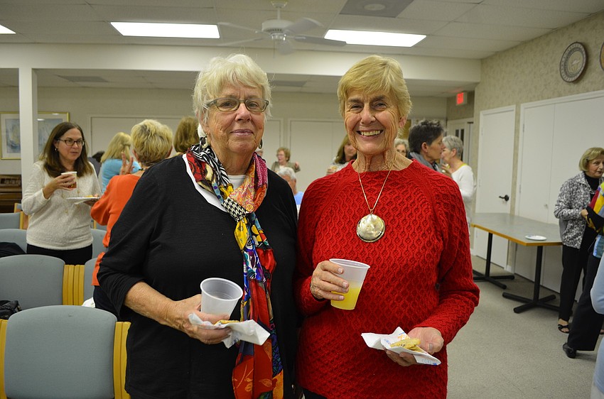 Hazel Steskal and Pat Loy